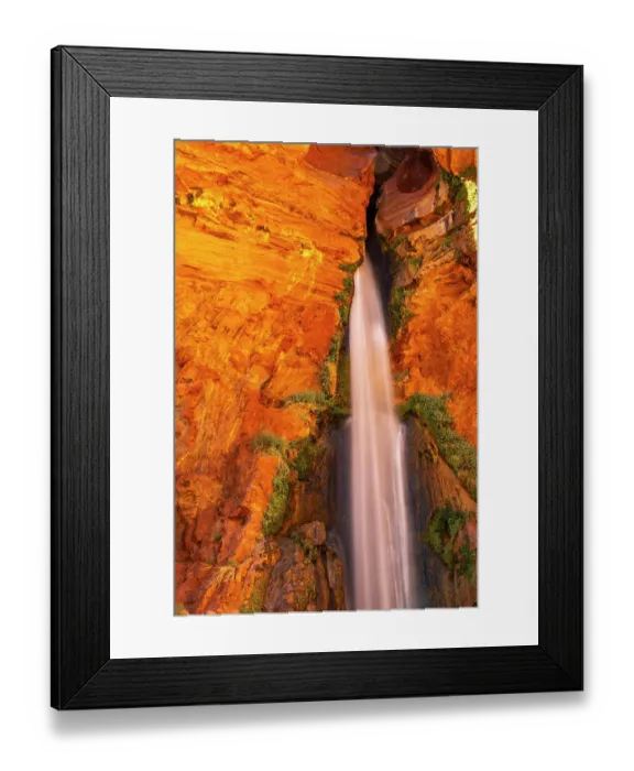 Framed Print : USA, Arizona, Grand Canyon National Park. Deer Creek Falls scenic Framed Print : USA, Arizona, Grand Canyon National Park. Deer Creek Falls scenic