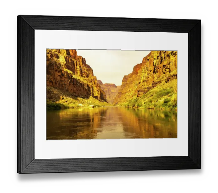 Framed Print : USA, Arizona, Grand Canyon National Park. Colorado River and cliffs Framed Print : USA, Arizona, Grand Canyon National Park. Colorado River and cliffs