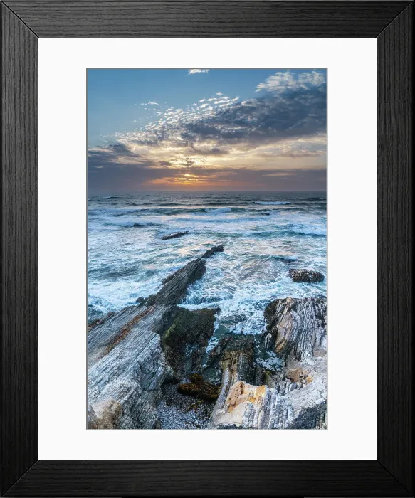 Framed Print : USA, California. Montana de Oro State Park