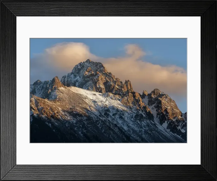 Framed Print : USA, Colorado, Uncompahgre National Forest. Mt Sneffels after autumn snowstorm Framed Print : USA, Colorado, Uncompahgre National Forest. Mt Sneffels after autumn snowstorm