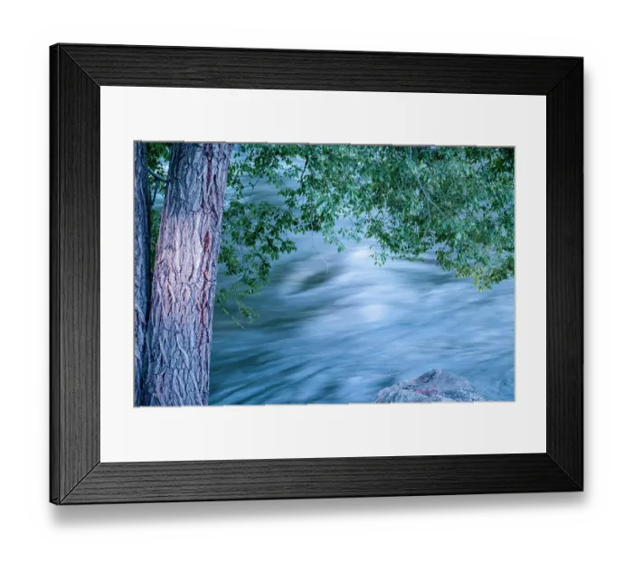 Framed Print : USA, Colorado. Close-up of Arkansas River in Salida