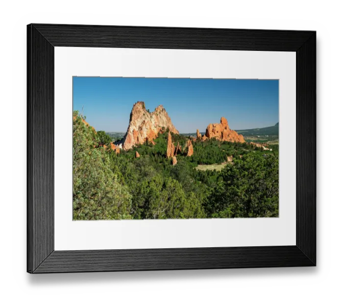 Framed Print : USA, Colorado Springs, Colorado. Garden of the Gods