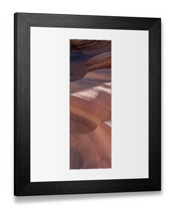 Framed Print : USA, Nevada. Abstract lines in the sandstone, Valley of Fire State Park