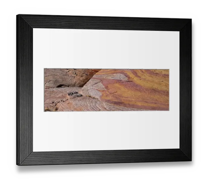 Framed Print : USA, Nevada. Abstract lines in the sandstone, Valley of Fire State Park