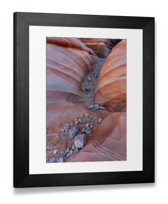 Framed Print : USA, Nevada. Abstract lines in the sandstone, Valley of Fire State Park Framed Print : USA, Nevada. Abstract lines in the sandstone, Valley of Fire State Park