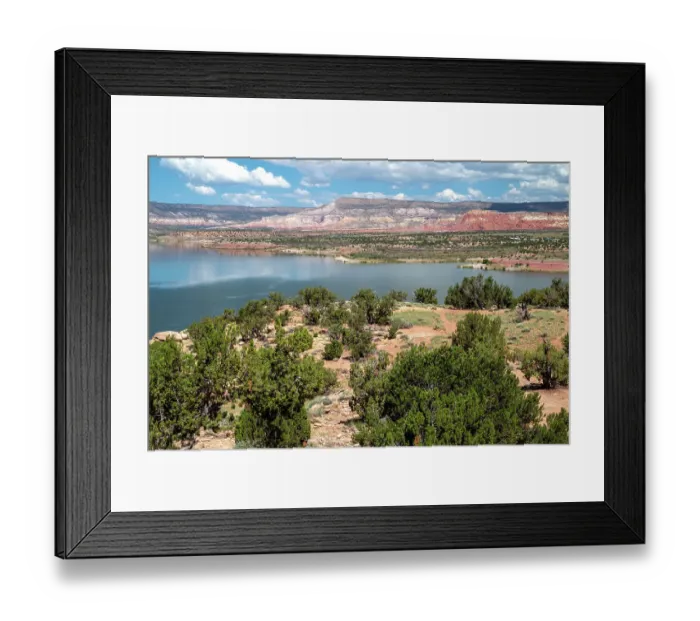 Framed Print : USA, New Mexico. Abiquiu Lake Framed Print : USA, New Mexico. Abiquiu Lake