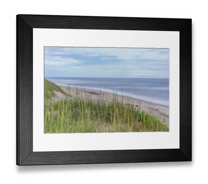Framed Print : USA, North Carolina, Buxton. Seashore and beach