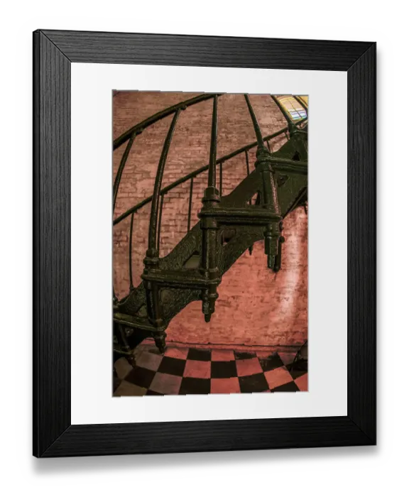 Framed Print : USA, North Carolina, Corolla. Spiral staircase inside the Currituck Lighthouse Framed Print : USA, North Carolina, Corolla. Spiral staircase inside the Currituck Lighthouse