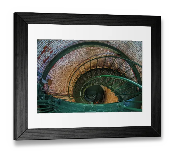 Framed Print : USA, North Carolina, Corolla. Spiral staircase inside the Currituck Lighthouse Framed Print : USA, North Carolina, Corolla. Spiral staircase inside the Currituck Lighthouse