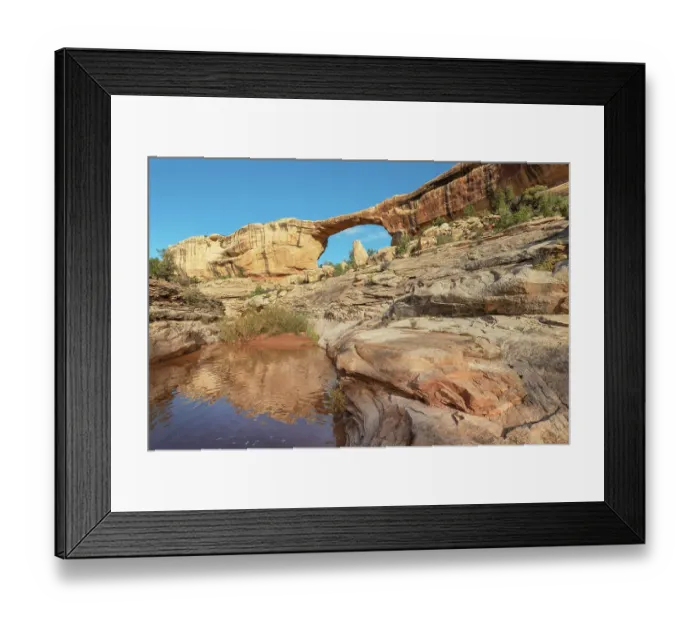 Framed Print : Owachomo Bridge, Natural Bridges National Monument, Utah Framed Print : Owachomo Bridge, Natural Bridges National Monument, Utah