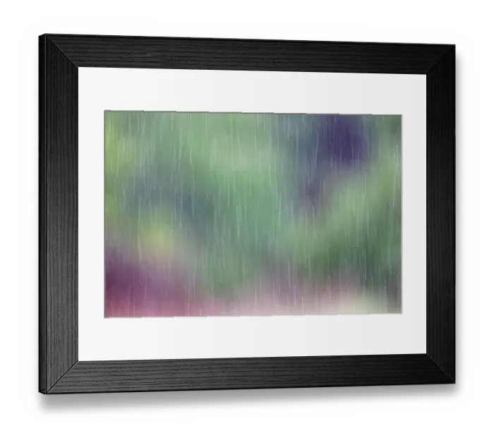 Framed Print : Rain falling, Rio Grande Valley, Texas Framed Print : Rain falling, Rio Grande Valley, Texas