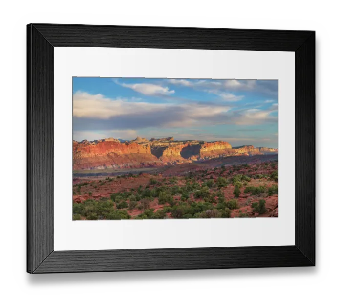 Framed Print : View from Panorama Point, Capitol Reef National Park, Utah Framed Print : View from Panorama Point, Capitol Reef National Park, Utah