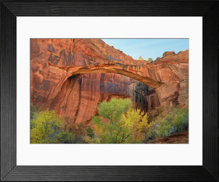 Framed Print : Escalante Natural Bridge, Grand Staircase-Escalante National Monument, Utah Framed Print : Escalante Natural Bridge, Grand Staircase-Escalante National Monument, Utah