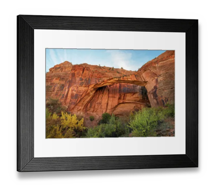 Framed Print : Escalante Natural Bridge, Grand Staircase-Escalante National Monument, Utah Framed Print : Escalante Natural Bridge, Grand Staircase-Escalante National Monument, Utah