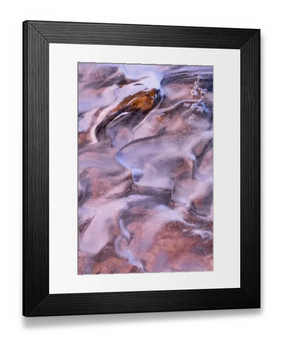 Framed Print : USA, Utah. Ice formations Arches National Park Framed Print : USA, Utah. Ice formations Arches National Park