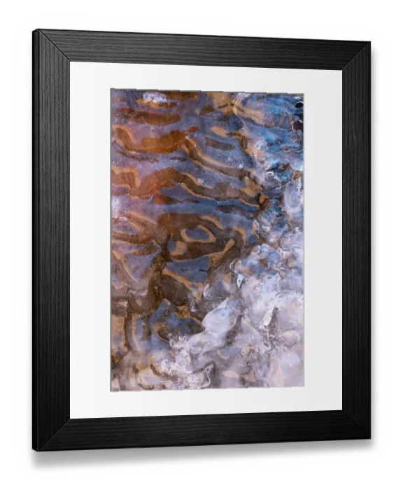 Framed Print : USA, Utah. Ice formations Arches National Park Framed Print : USA, Utah. Ice formations Arches National Park
