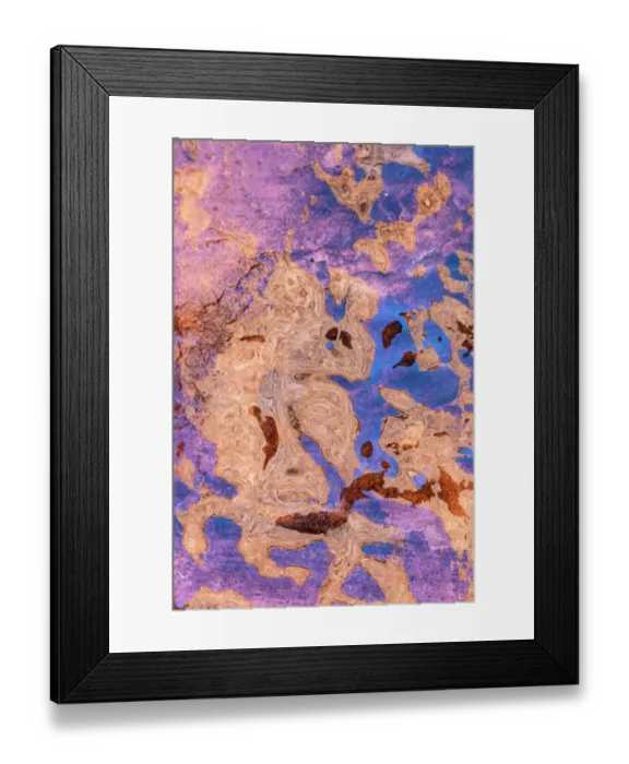 Framed Print : USA, Utah. Ice formations Arches National Park
