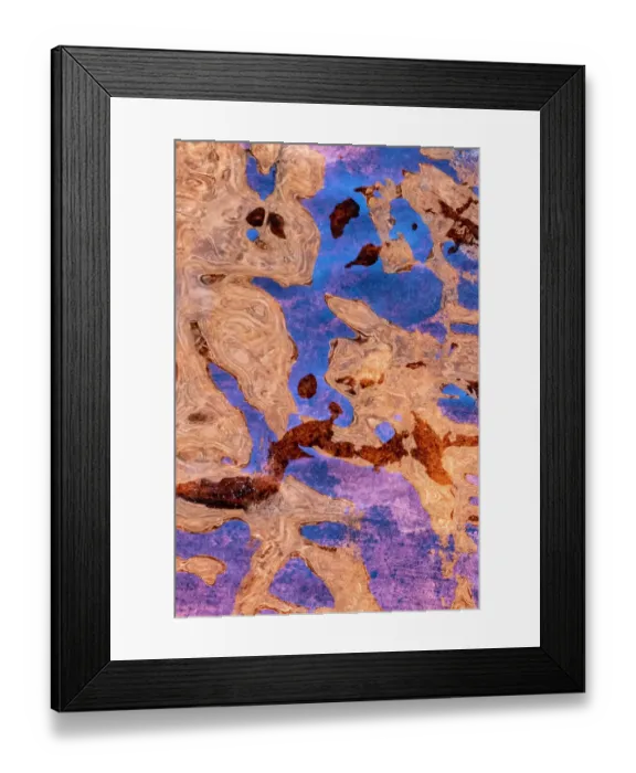 Framed Print : USA, Utah. Ice formations Arches National Park