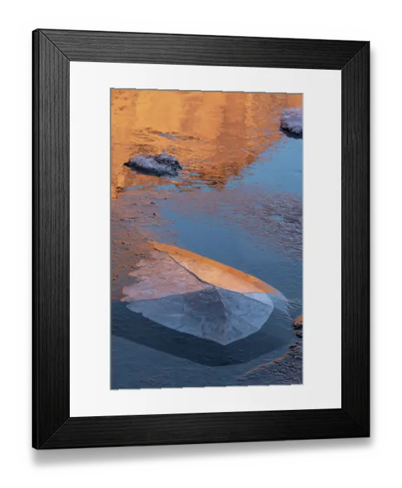 Framed Print : USA, Utah. Ice formations Arches National Park Framed Print : USA, Utah. Ice formations Arches National Park