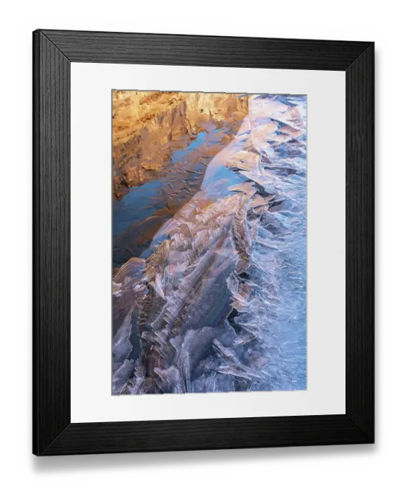 Framed Print : USA, Utah. Ice formations Arches National Park Framed Print : USA, Utah. Ice formations Arches National Park
