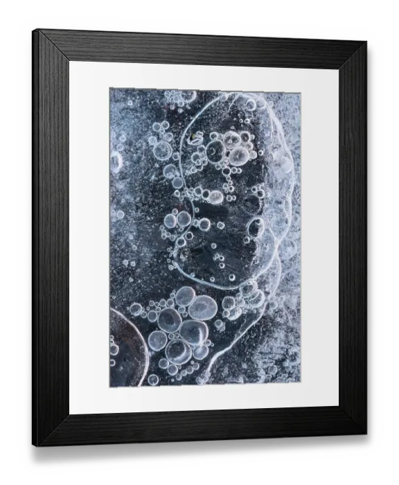 Framed Print : USA, Utah. Ice bubble, formations Arches National Park