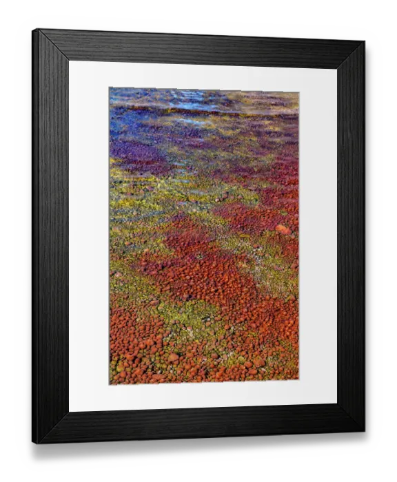 Framed Print : USA, Utah. Crystal Geyser, a cold water geyser, travertine geological formation, near Green River