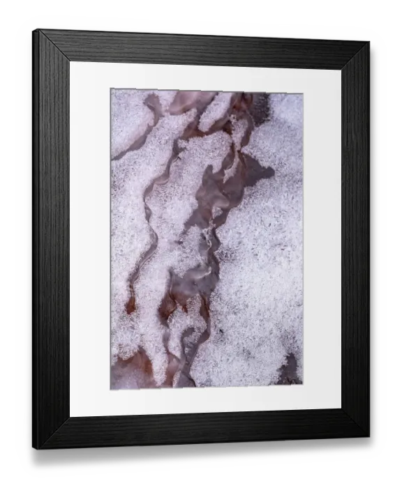 Framed Print : USA, Utah. Ice formations Arches National Park Framed Print : USA, Utah. Ice formations Arches National Park