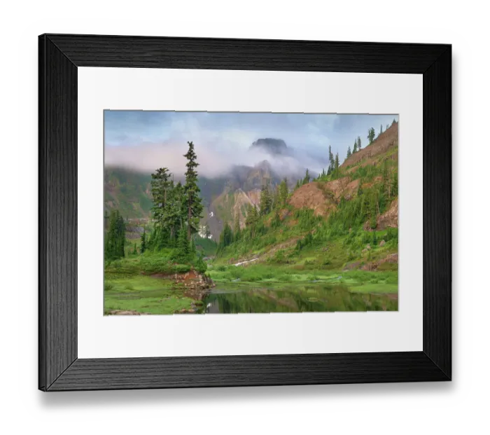 Framed Print : Table Mountain, Heather Meadows, Mount Baker Snoqualmie National Forest. North Cascades, Washington State Framed Print : Table Mountain, Heather Meadows, Mount Baker Snoqualmie National Forest. North Cascades, Washington State