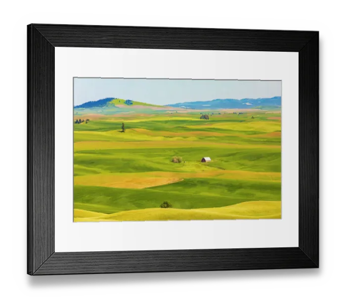 Framed Print : USA, Washington State, Palouse, Colfax Framed Print : USA, Washington State, Palouse, Colfax