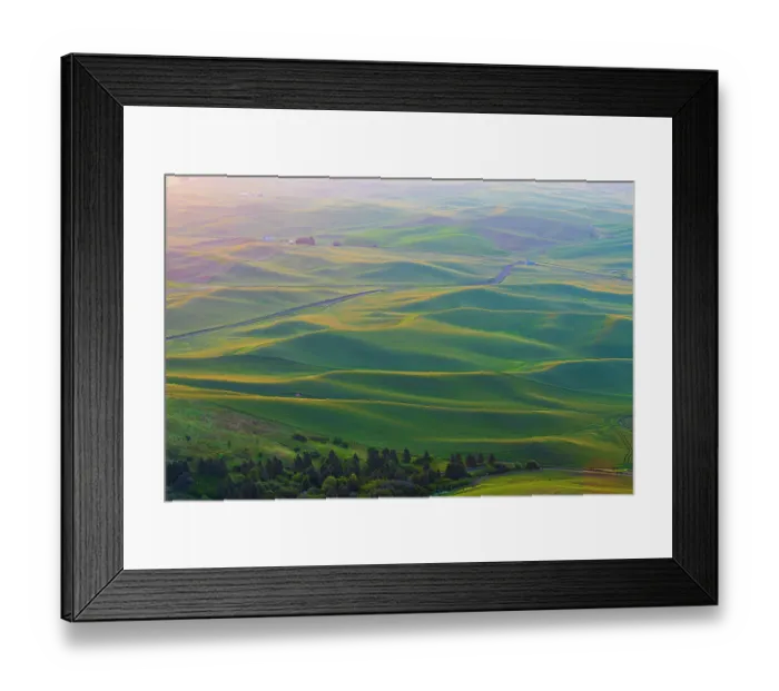 Framed Print : USA, Washington State, Palouse, Colfax. View from Steptoe Butte Framed Print : USA, Washington State, Palouse, Colfax. View from Steptoe Butte