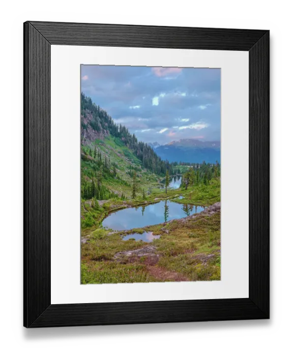Framed Print : USA, Washington State, North Cascades National Park