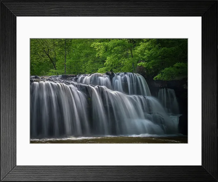 Framed Print : USA, West Virginia, New River Gorge National Park. river waterfalls and forest in spring Framed Print : USA, West Virginia, New River Gorge National Park. river waterfalls and forest in spring
