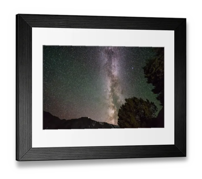 Framed Print : USA, Wyoming. Milky Way photograph of Absaroka Mountains near Cody Framed Print : USA, Wyoming. Milky Way photograph of Absaroka Mountains near Cody