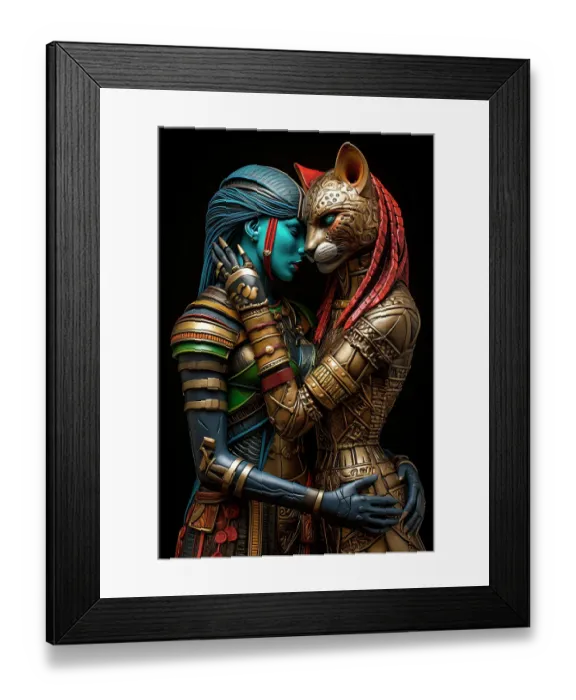 Framed Print : Egyptian gods in romantic embrace. ©Jim Zuckerman / Jaynes Gallery / DanitaDelimont.com (AI) Framed Print : Egyptian gods in romantic embrace. ©Jim Zuckerman / Jaynes Gallery / DanitaDelimont.com (AI)