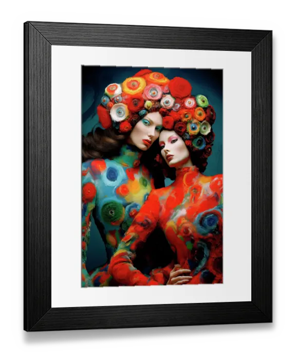 Framed Print : Women in wild costumes. ©Jim Zuckerman / Jaynes Gallery / DanitaDelimont.com (AI) Framed Print : Women in wild costumes. ©Jim Zuckerman / Jaynes Gallery / DanitaDelimont.com (AI)