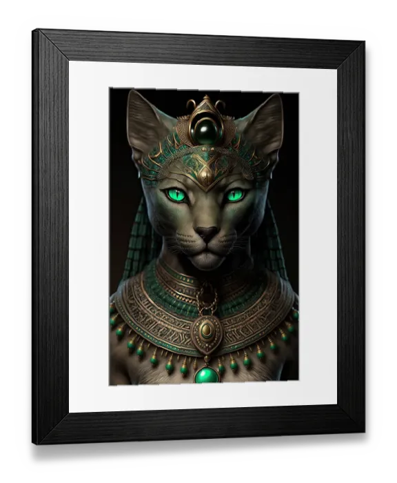 Framed Print : Egyptian cat adorned in royal garb. ©Jim Zuckerman / Jaynes Gallery / DanitaDelimont.com (AI) Framed Print : Egyptian cat adorned in royal garb. ©Jim Zuckerman / Jaynes Gallery / DanitaDelimont.com (AI)