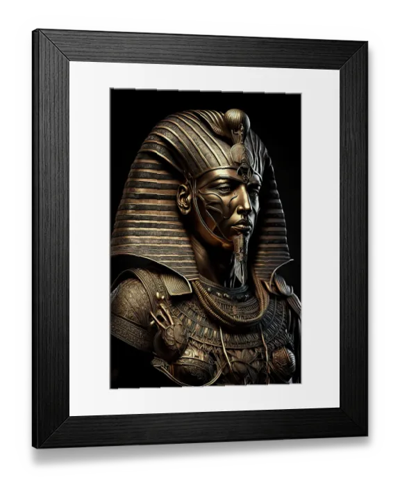 Framed Print : Pharoah wearing ancient Egyptian mask and headdress. ©Jim Zuckerman / Jaynes Gallery / DanitaDelimont.com (AI) Framed Print : Pharoah wearing ancient Egyptian mask and headdress. ©Jim Zuckerman / Jaynes Gallery / DanitaDelimont.com (AI)