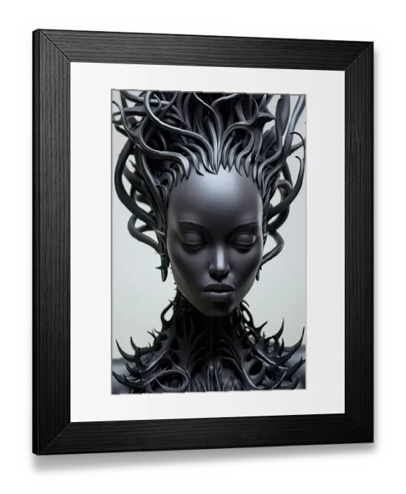 Framed Print : Alien black woman. ©Jim Zuckerman / Jaynes Gallery / DanitaDelimont.com (AI) Framed Print : Alien black woman. ©Jim Zuckerman / Jaynes Gallery / DanitaDelimont.com (AI)