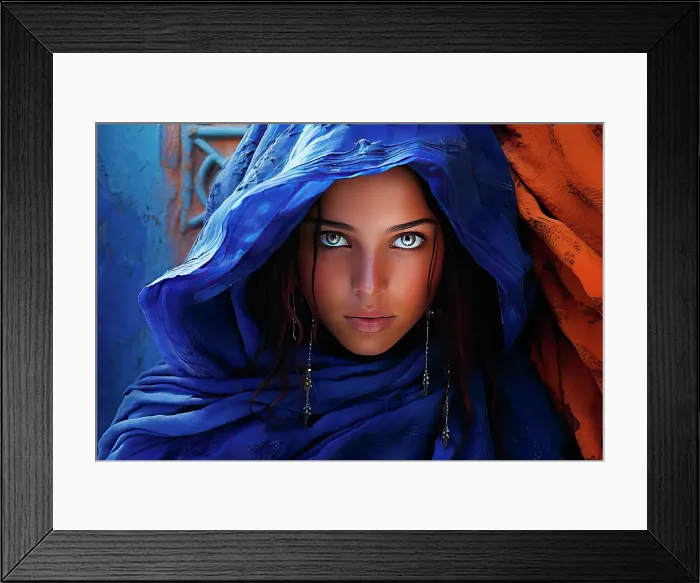 Framed Print : Close-up face of Moroccan woman. ©Jim Zuckerman / Jaynes Gallery / DanitaDelimont.com Framed Print : Close-up face of Moroccan woman. ©Jim Zuckerman / Jaynes Gallery / DanitaDelimont.com
