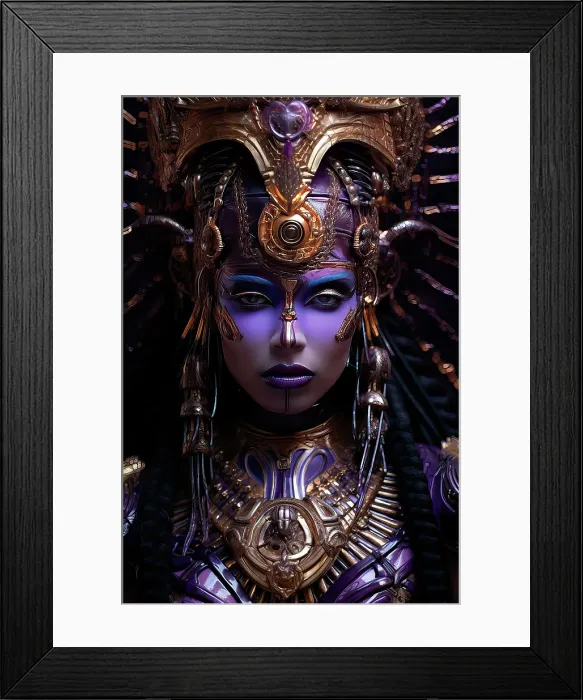Framed Print : Fantasy of a queen with purple skin. ©Jim Zuckerman / Jaynes Gallery / DanitaDelimont.com (AI) Framed Print : Fantasy of a queen with purple skin. ©Jim Zuckerman / Jaynes Gallery / DanitaDelimont.com (AI)