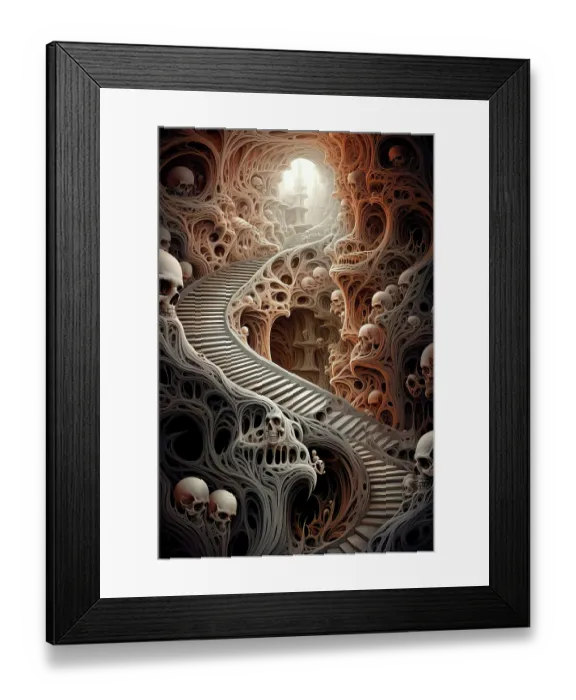 Framed Print : Fantasy of stairway and human skulls. ©Jim Zuckerman / Jaynes Gallery / DanitaDelimont.com Framed Print : Fantasy of stairway and human skulls. ©Jim Zuckerman / Jaynes Gallery / DanitaDelimont.com