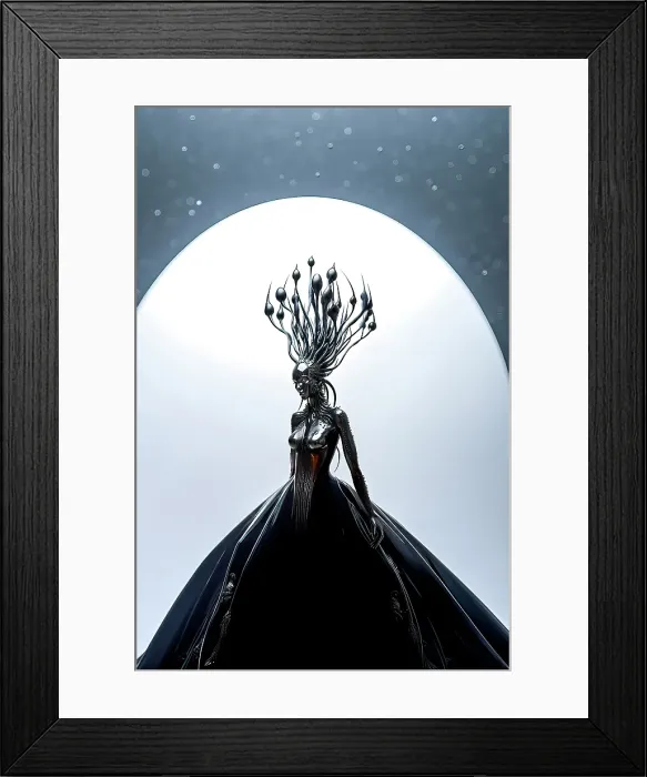 Framed Print : Fantasy of alien queen covered in ferrofluid. ©Jim Zuckerman / Jaynes Gallery / DanitaDelimont.com Framed Print : Fantasy of alien queen covered in ferrofluid. ©Jim Zuckerman / Jaynes Gallery / DanitaDelimont.com
