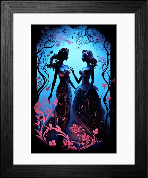 Framed Print : Graphic of two women. ©Jim Zuckerman / Jaynes Gallery / DanitaDelimont.com Framed Print : Graphic of two women. ©Jim Zuckerman / Jaynes Gallery / DanitaDelimont.com