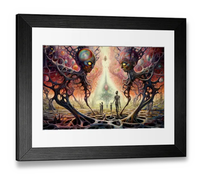 Framed Print : Alien beings and environment. ©Jim Zuckerman  /  Jaynes Gallery  /  DanitaDelimont.com