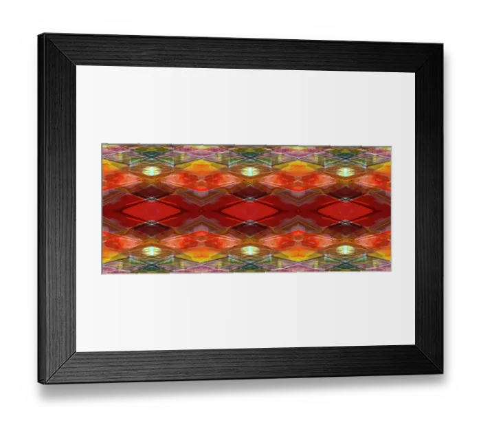 Framed Print : Bold red, orange and yellow abstract Framed Print : Bold red, orange and yellow abstract