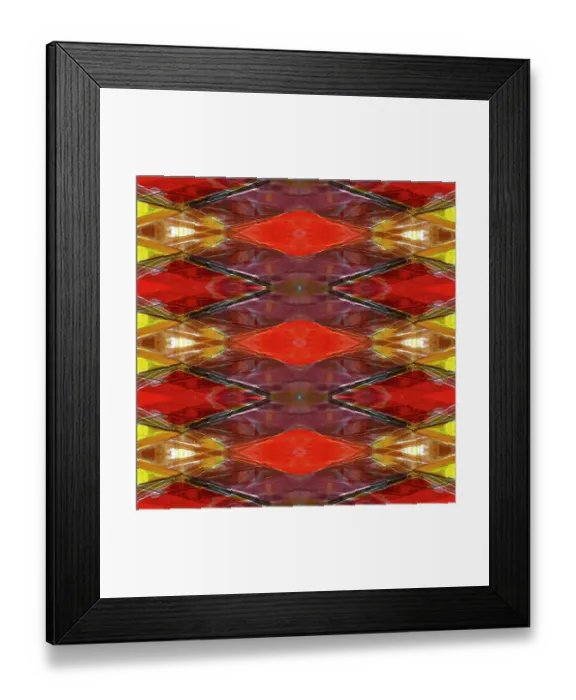 Framed Print : Bold red, orange and yellow abstract Framed Print : Bold red, orange and yellow abstract