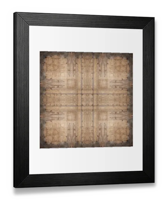 Framed Print : Italian fresco abstract Framed Print : Italian fresco abstract