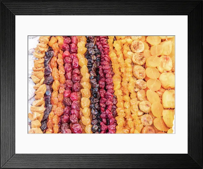 Framed Print : Armenia, Ararat Province, Goght. Dried fruits for sale Framed Print : Armenia, Ararat Province, Goght. Dried fruits for sale