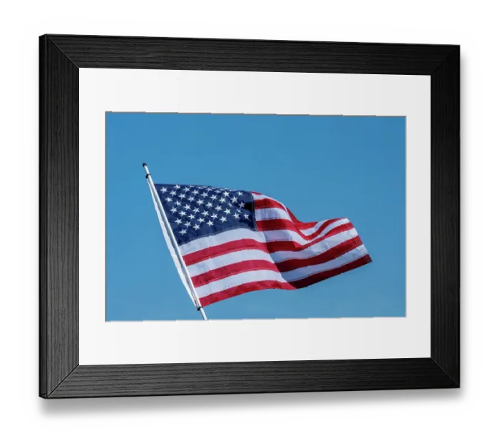 Framed Print : American flag Framed Print : American flag