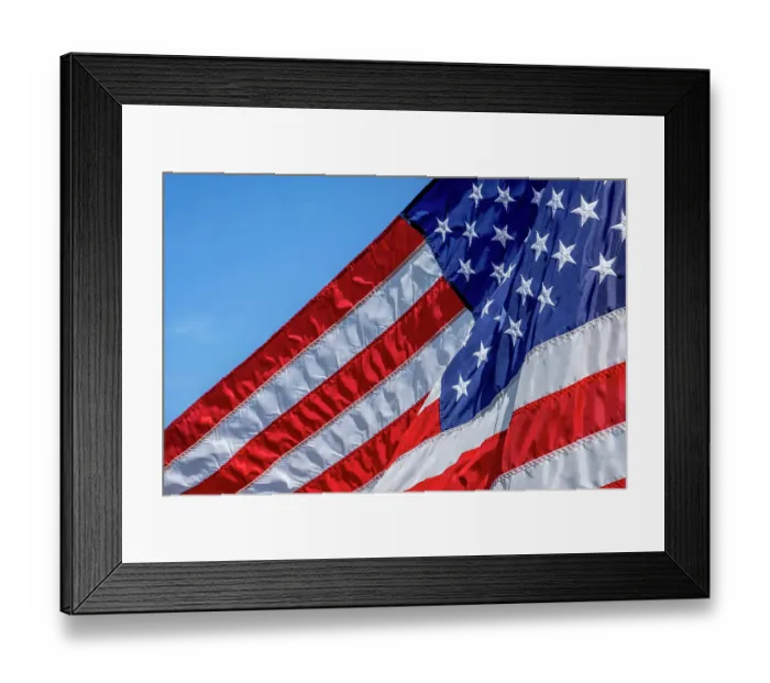 Framed Print : American flag Framed Print : American flag